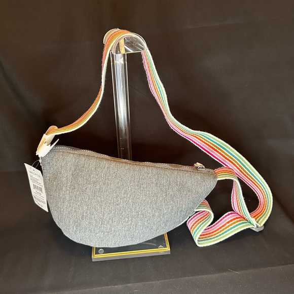 Wildfox Heather Sling Bag with Colorful Strap - Picture 2 of 4